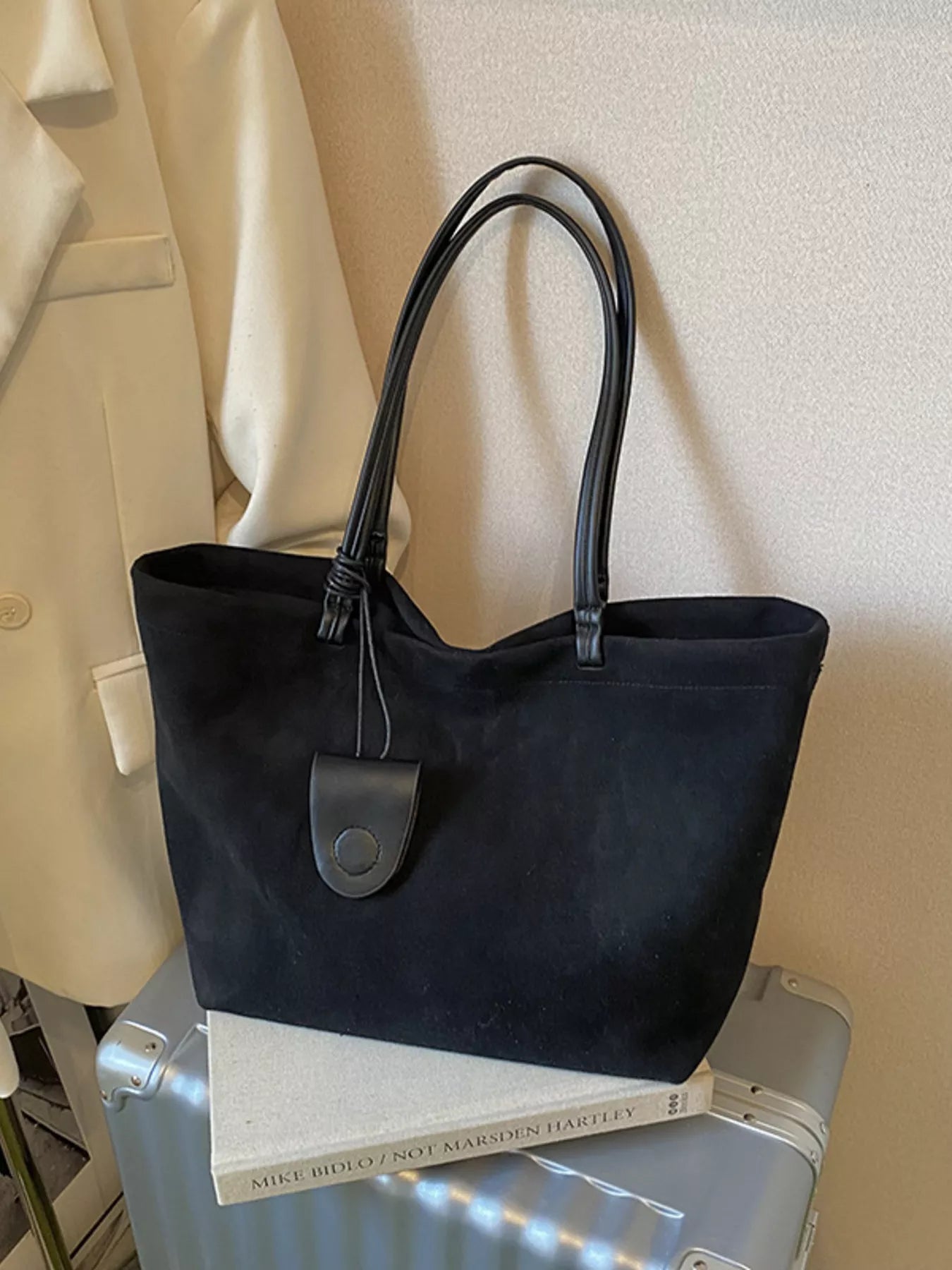 Classic Suede Tote Bag